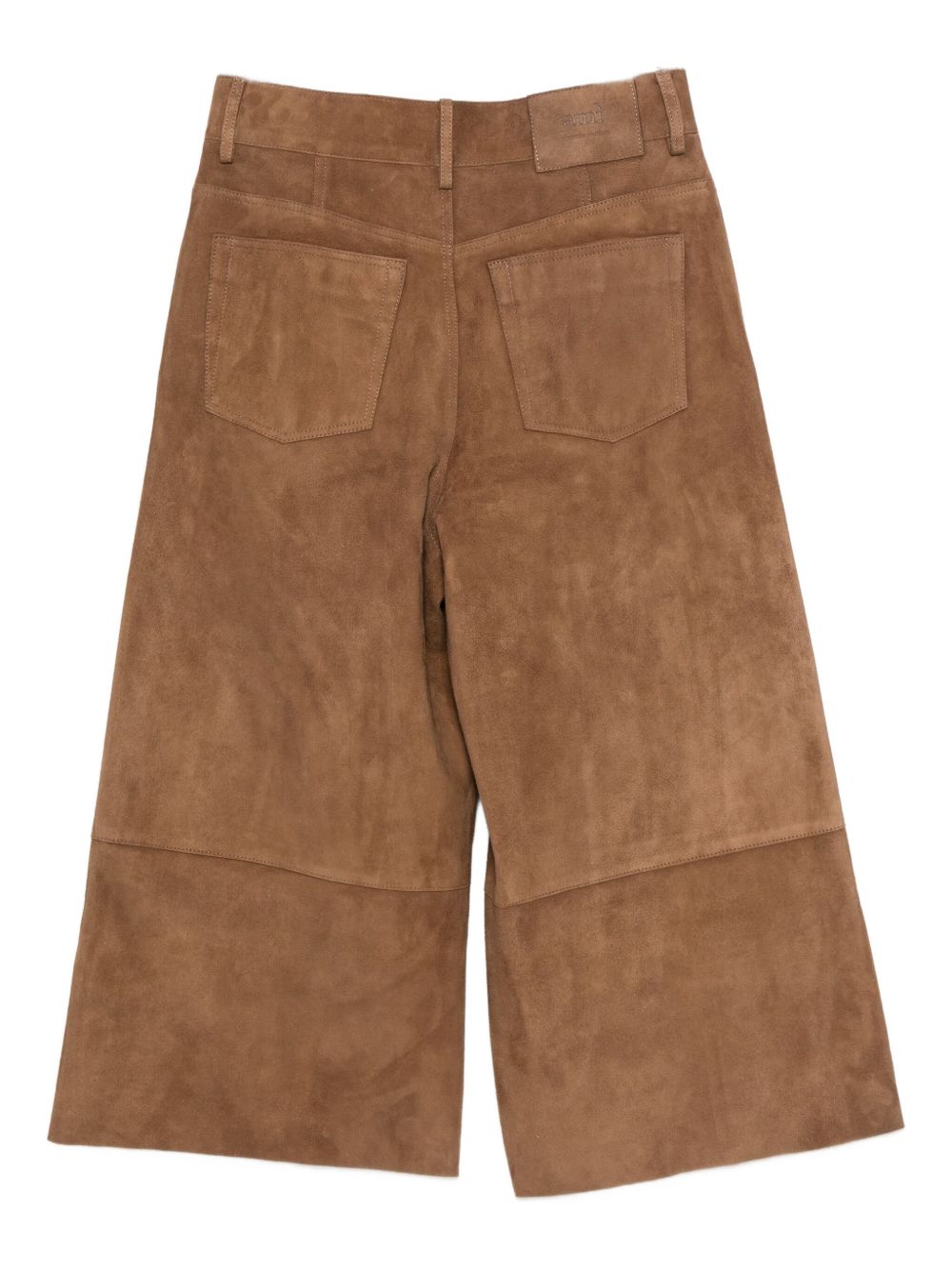 Ami Paris Trousers Brown