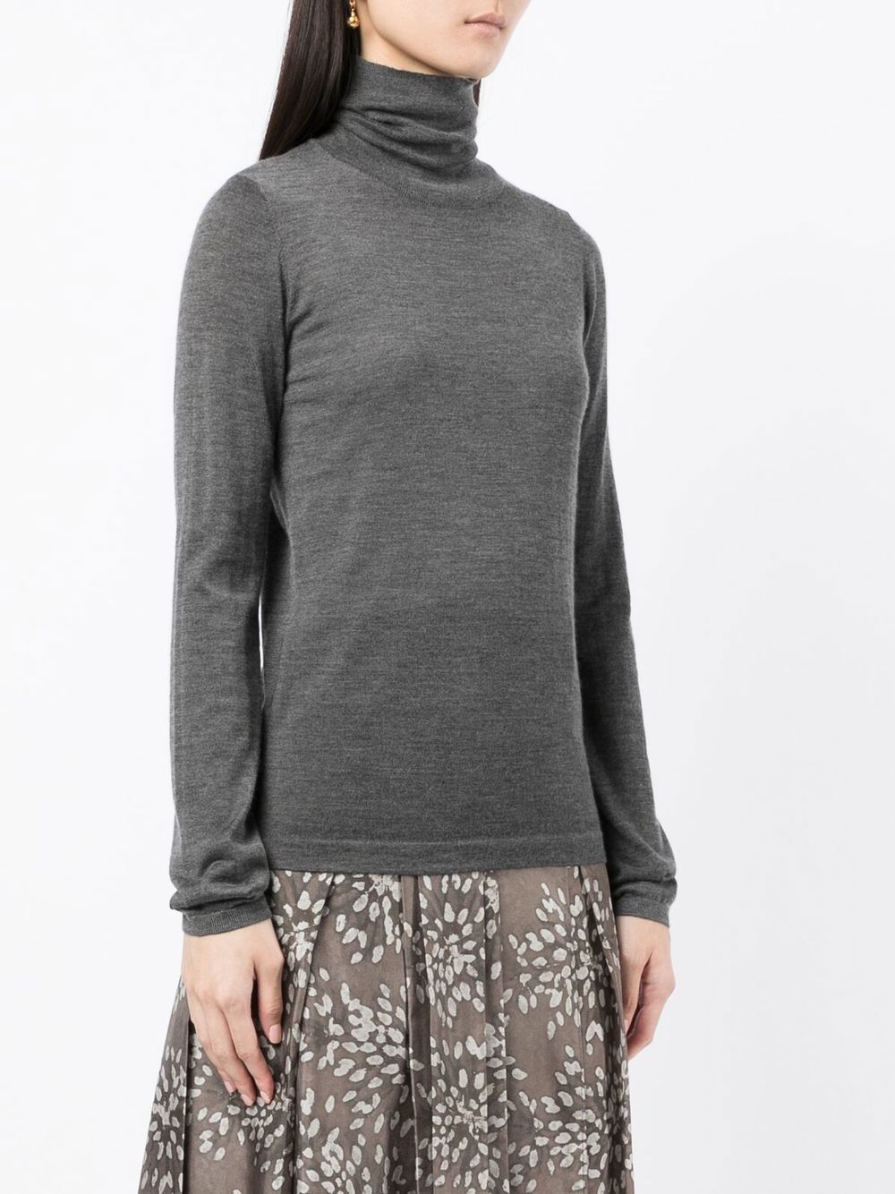 Brunello Cucinelli Cashmere and silk turtleneck sweater