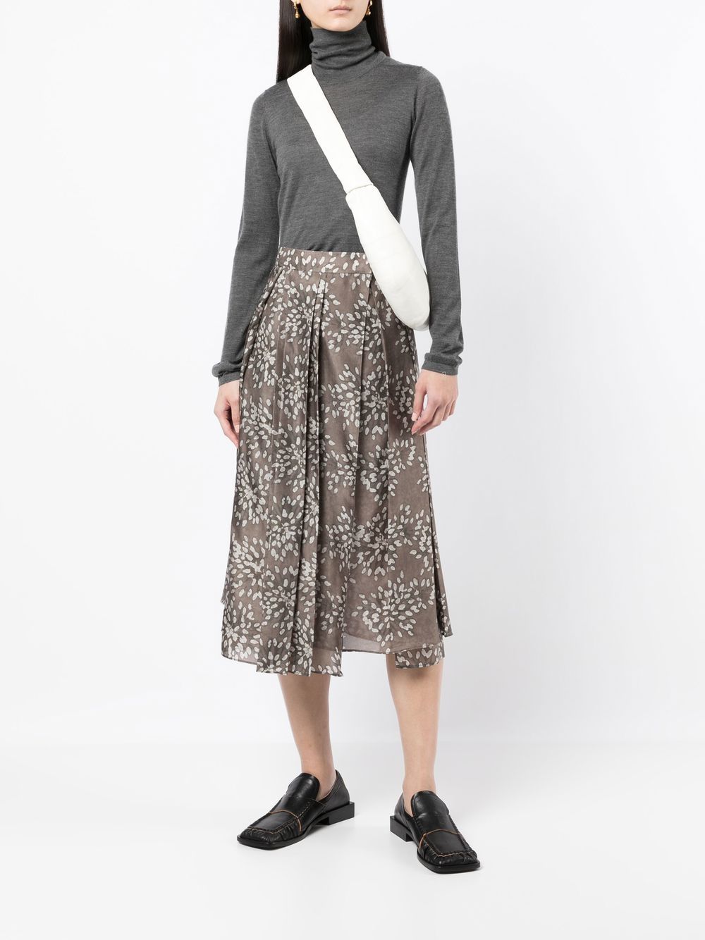 Brunello Cucinelli Cashmere and silk turtleneck sweater