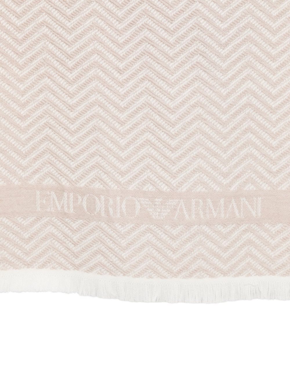 Emporio Armani Scarfs White