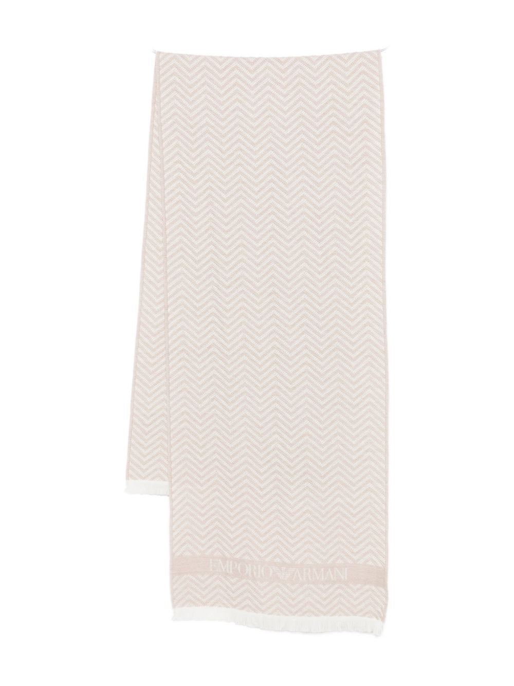 Emporio Armani Scarfs White