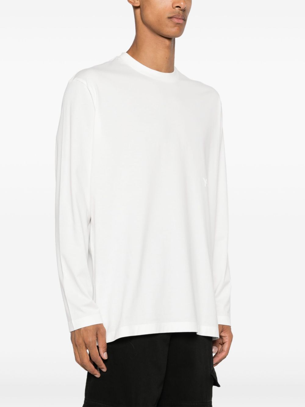 Y-3 T-shirts and Polos White