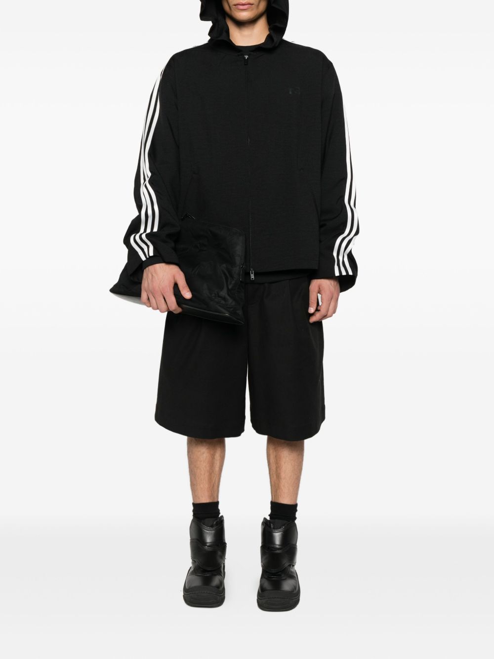 Y-3 Logo zipped blouson jacket