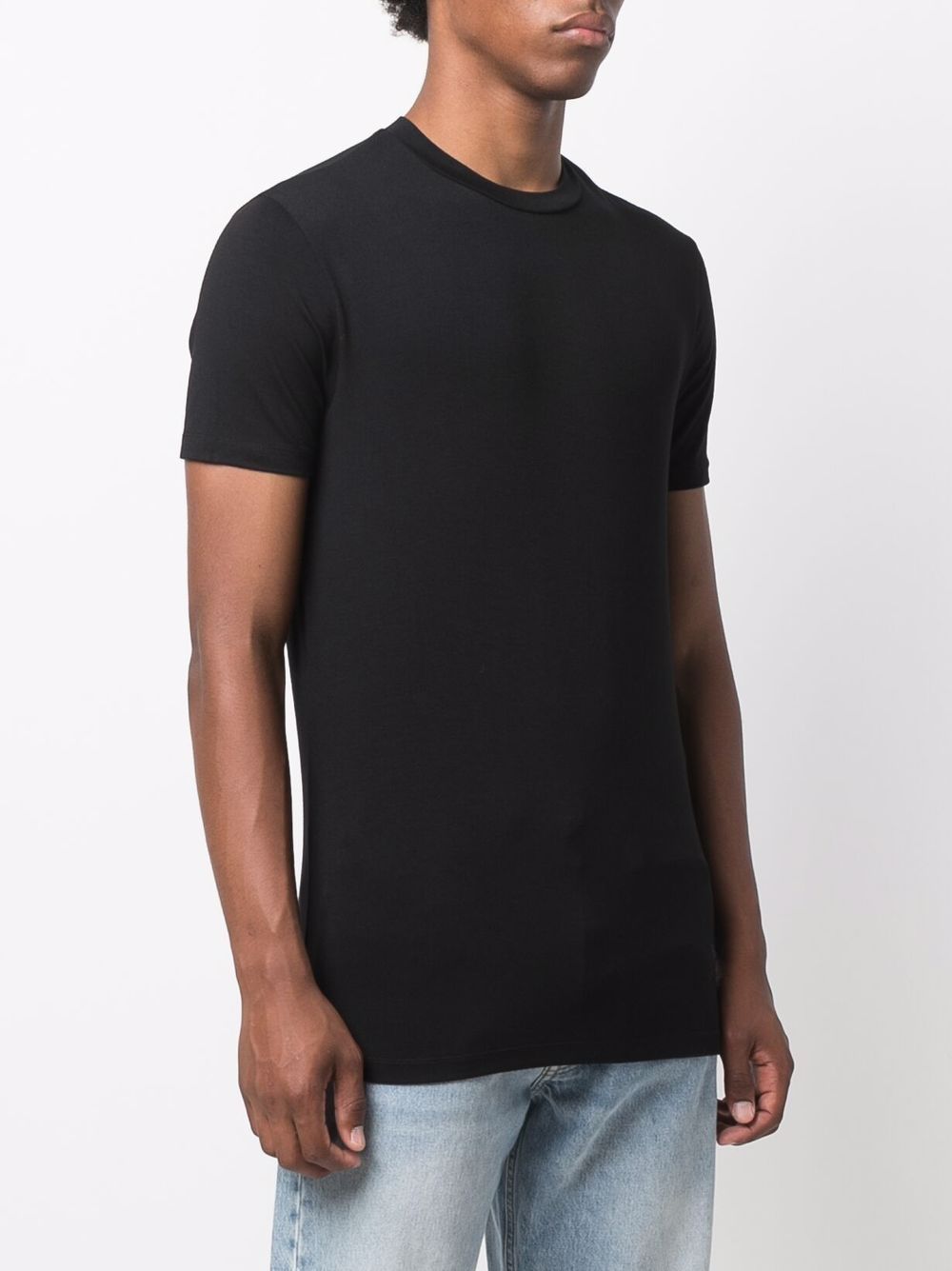 Emporio Armani T-shirts and Polos Black