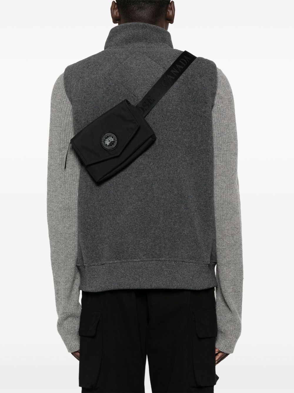 Canada Goose Logo-patch belt bag