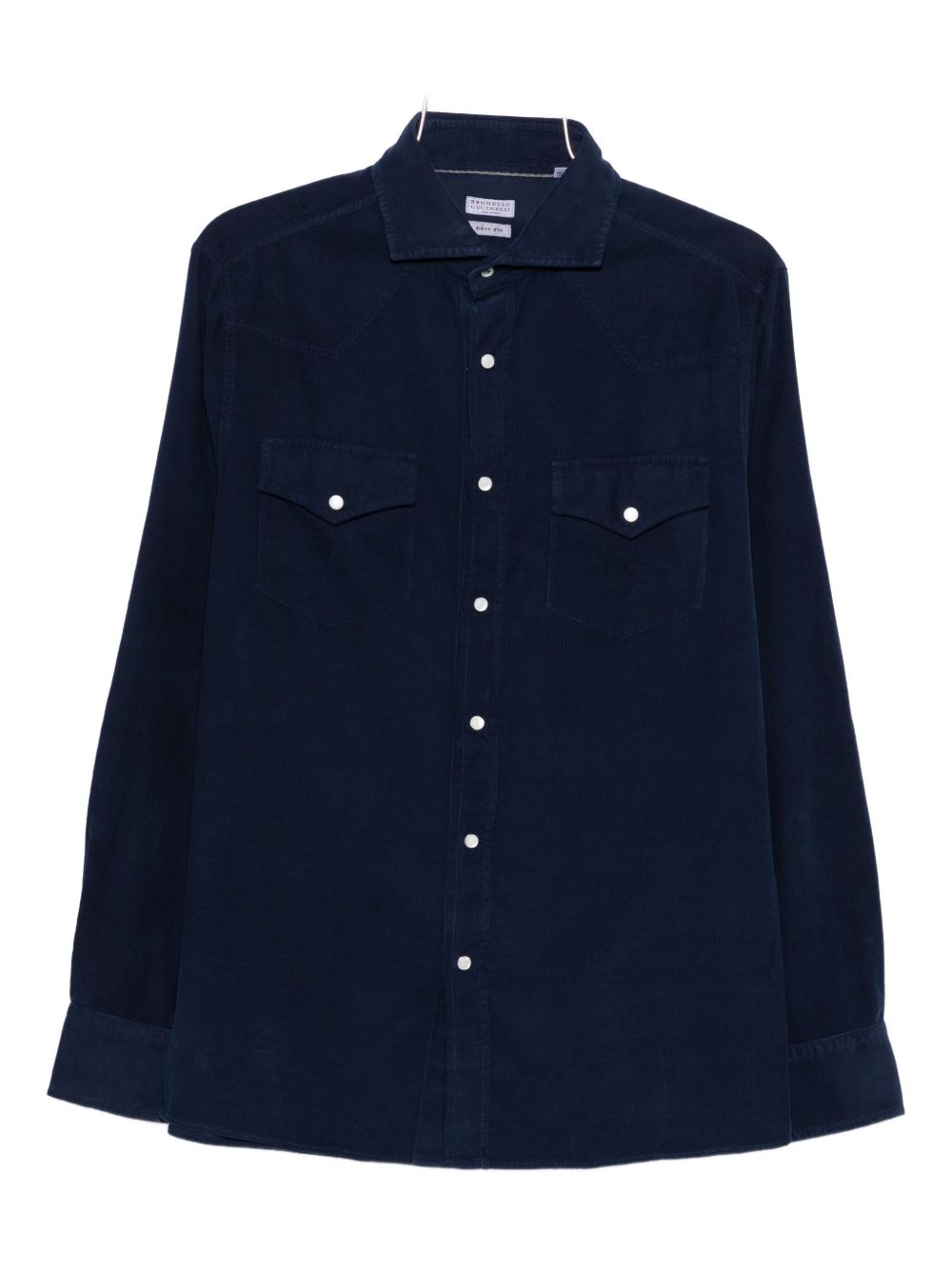 Brunello Cucinelli Double Pocket Corduroy Shirt