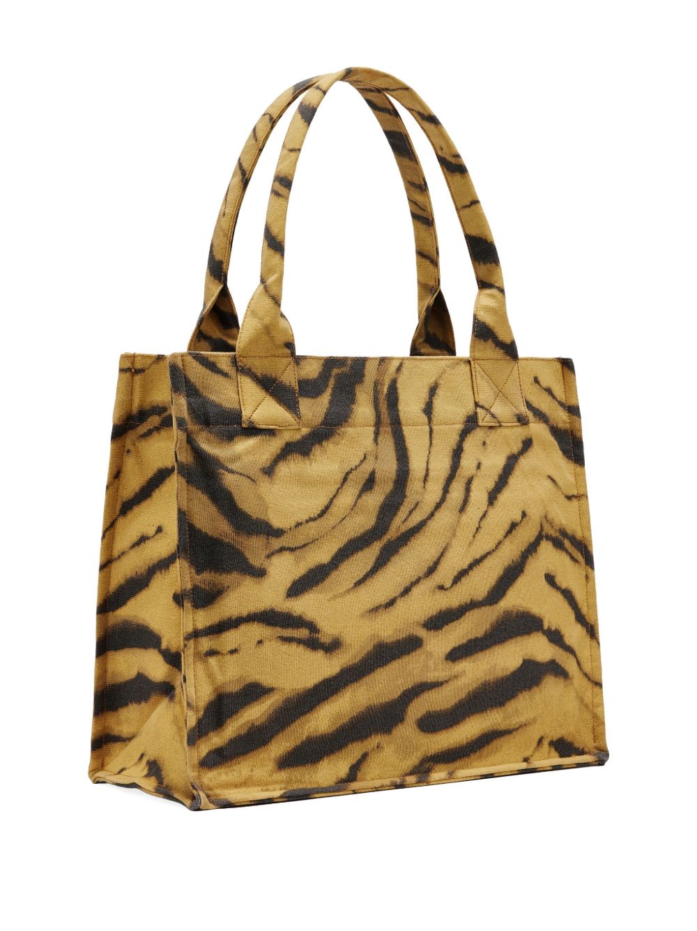 Ganni Zebra Print Large Tote