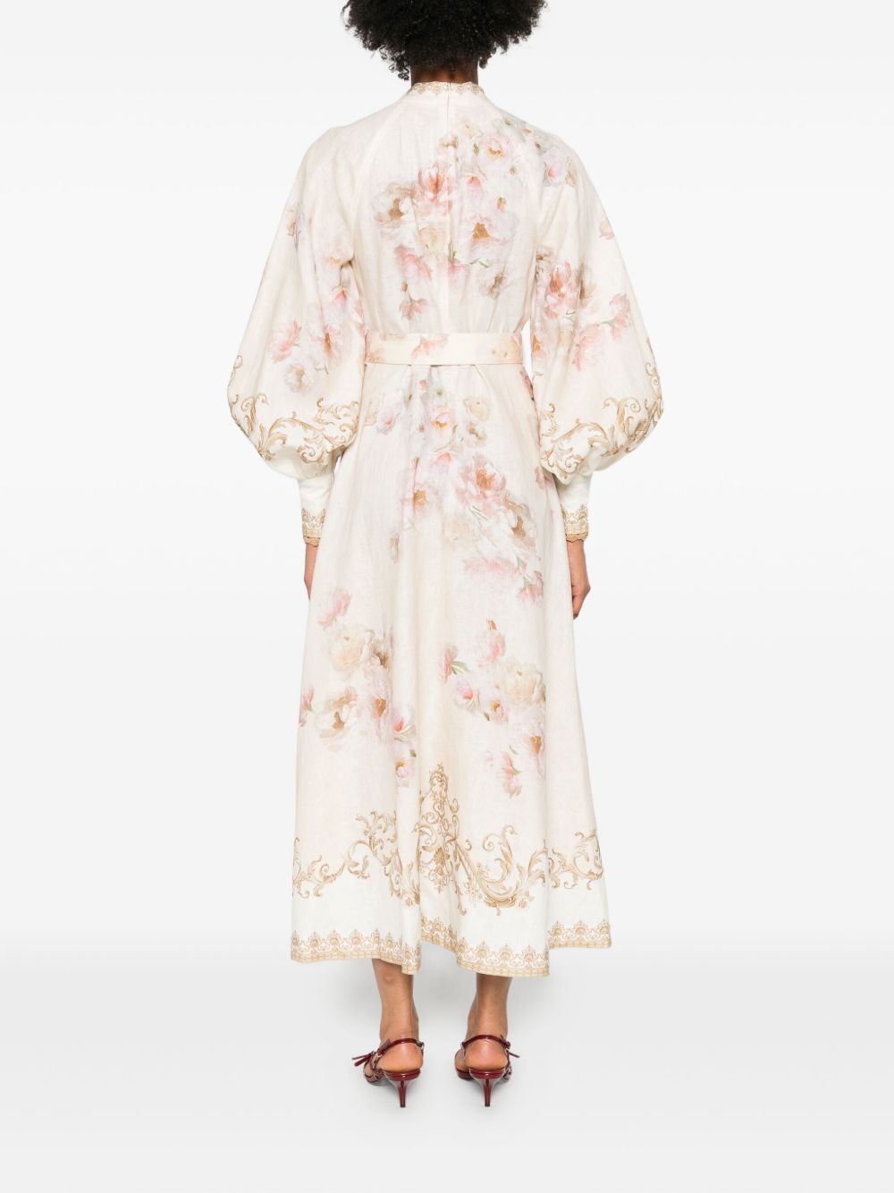Zimmermann Floral-print buttoned dress