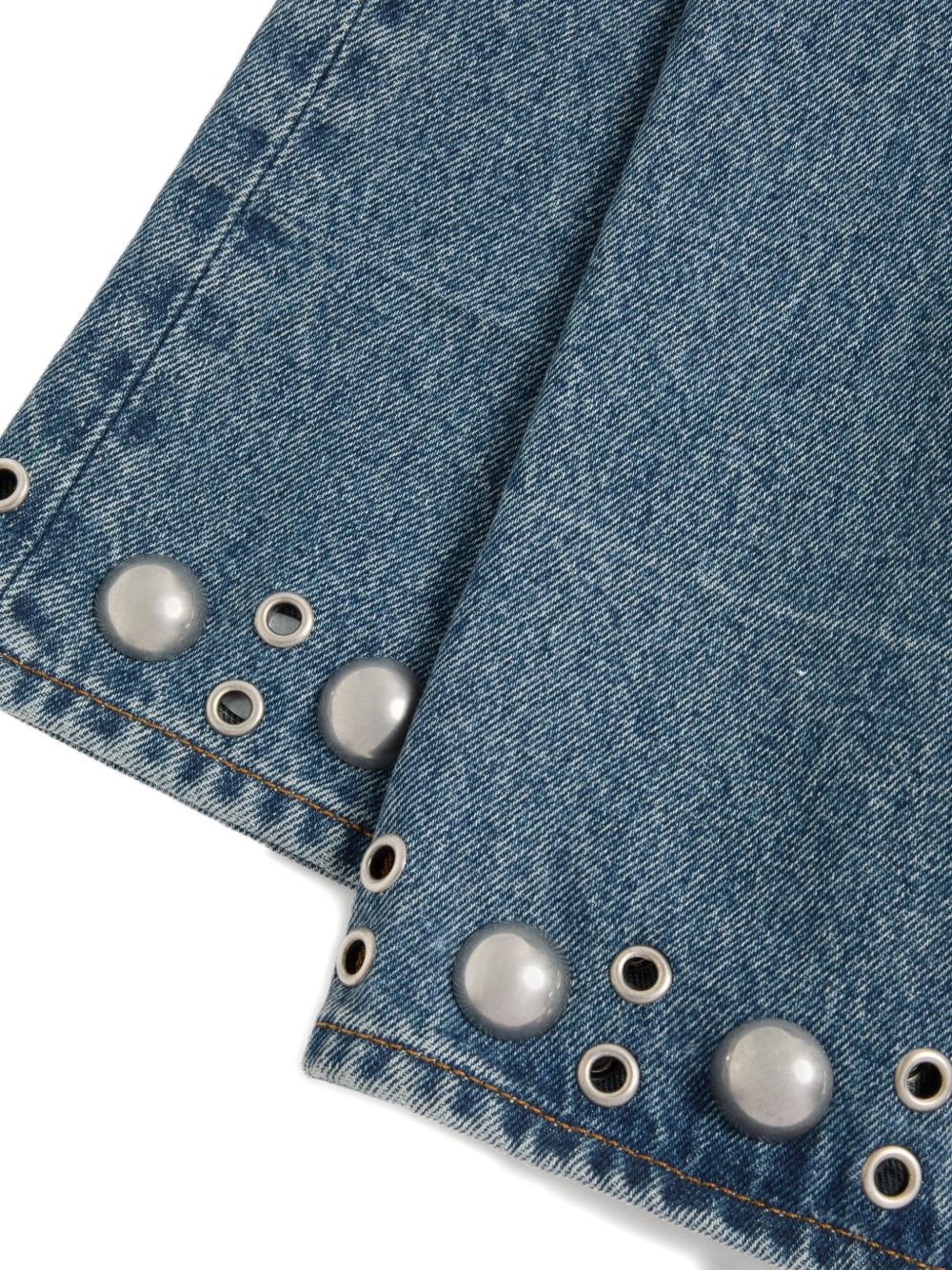 Valentino Cabochon-detail jeans