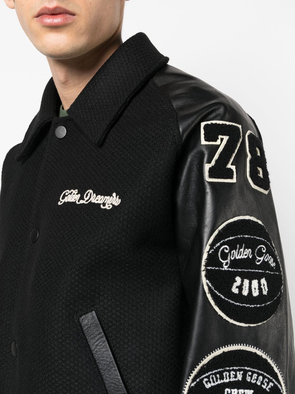 Golden Goose Coats Black