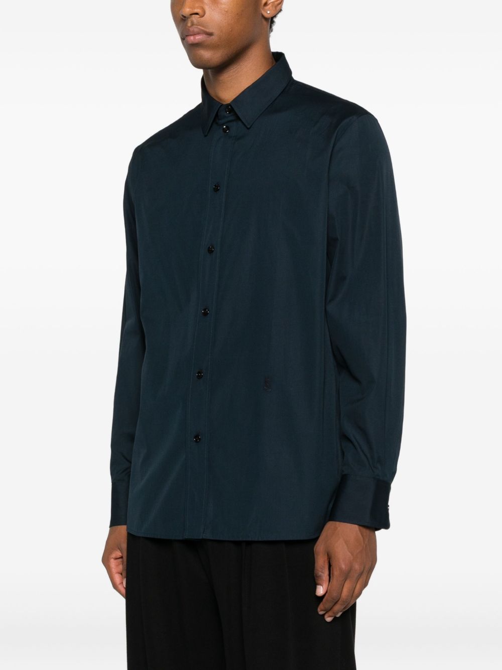 Saint Laurent Cassandre long-sleeve button-up shirt