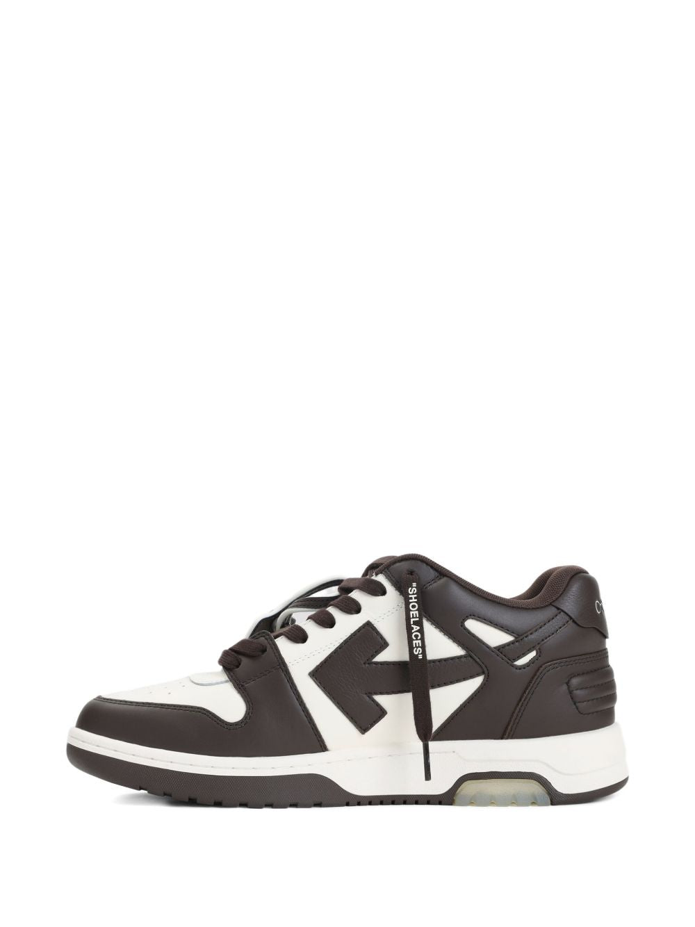 Off White Sneakers Brown
