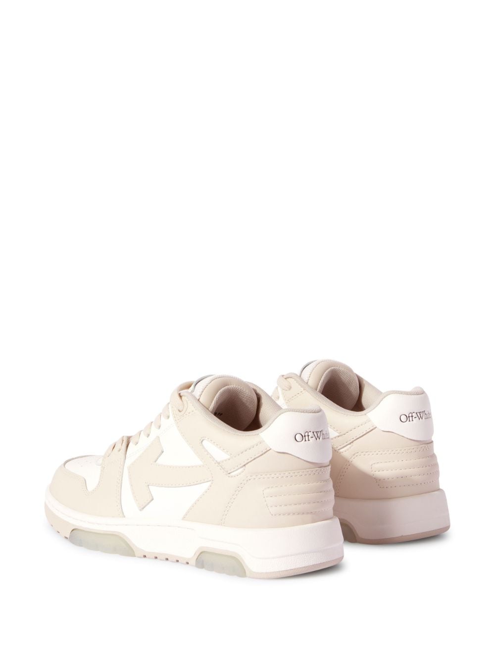 Off White Out Of Office leather sneakers