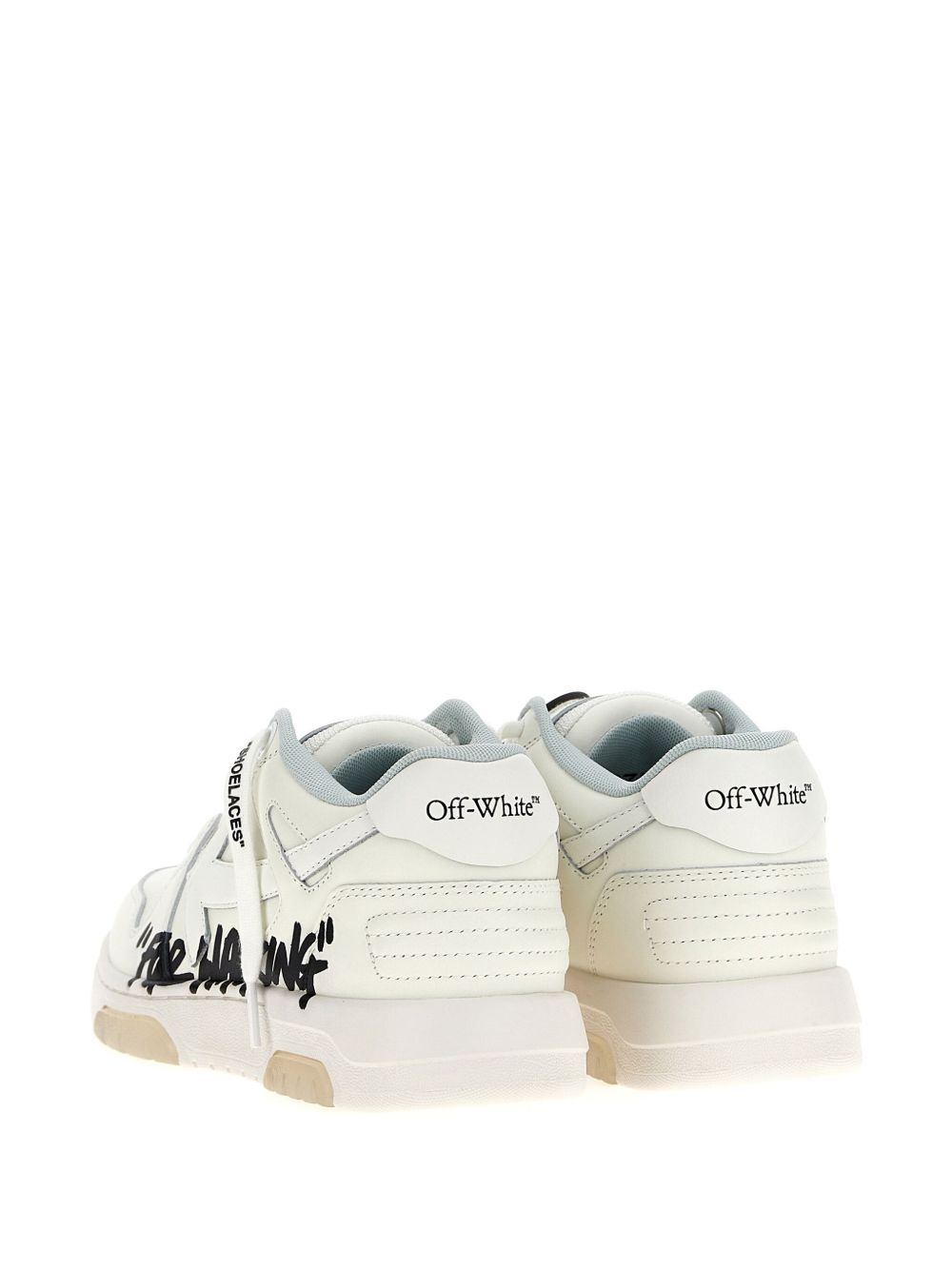 Off White Out Of Office "For Walking" leather sneakers