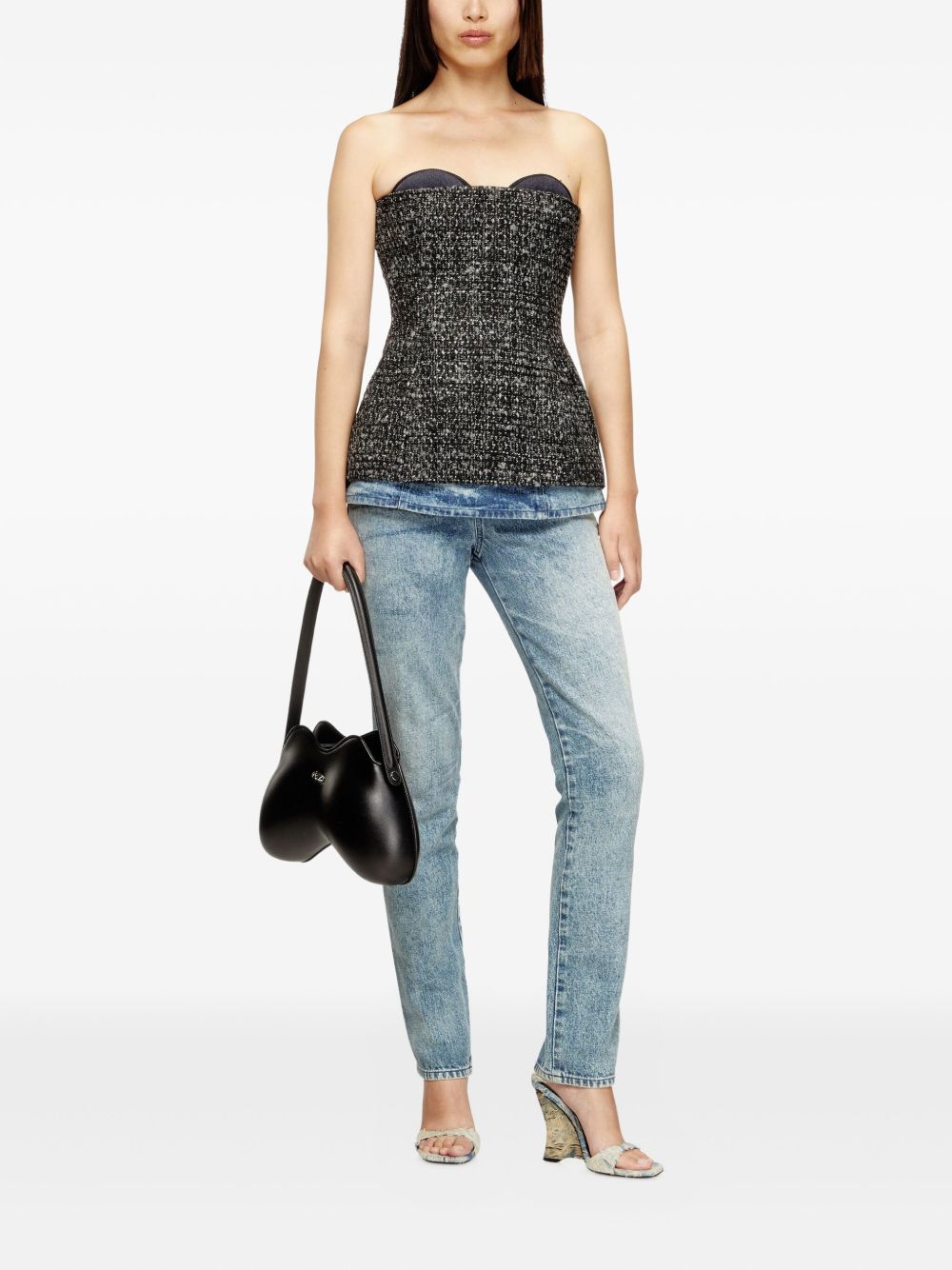 Diesel Double-D shoulder bag