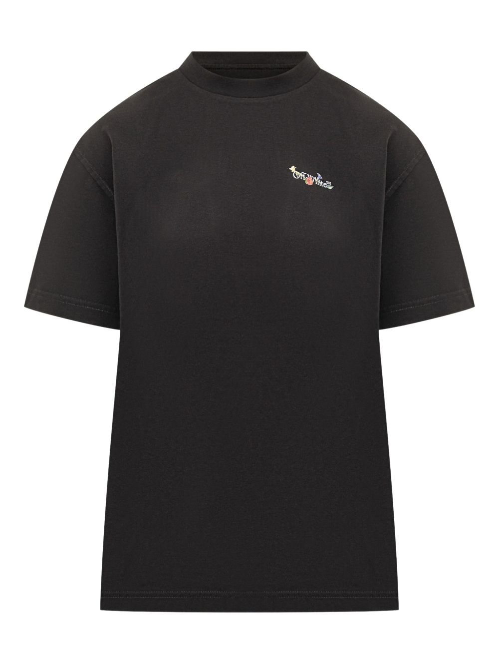 Off White Arrow Glass Flower cotton t-shirt