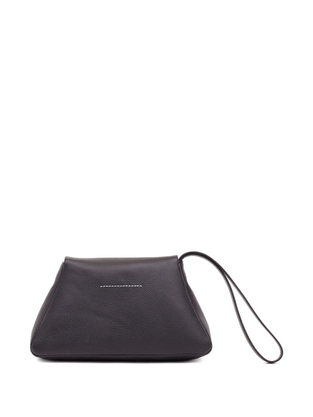 MM6 Maison Margiela Numeric leather clutch