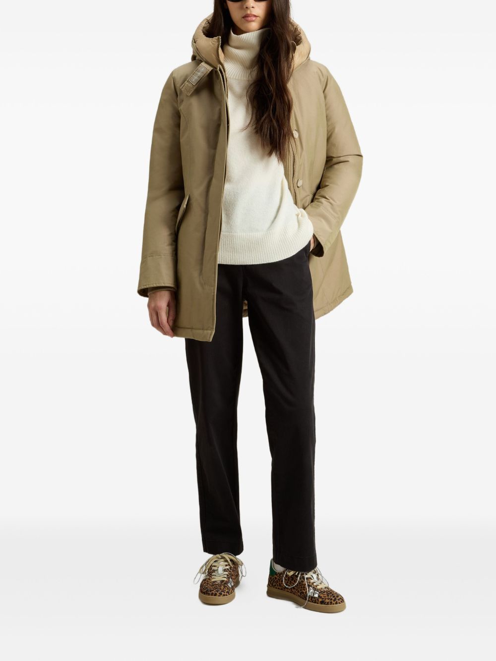 Woolrich Coats Beige