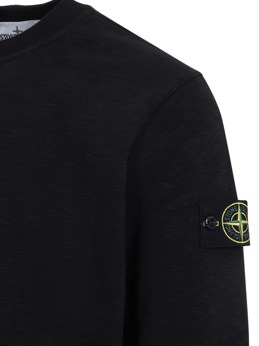 Stone Island Sweaters Black