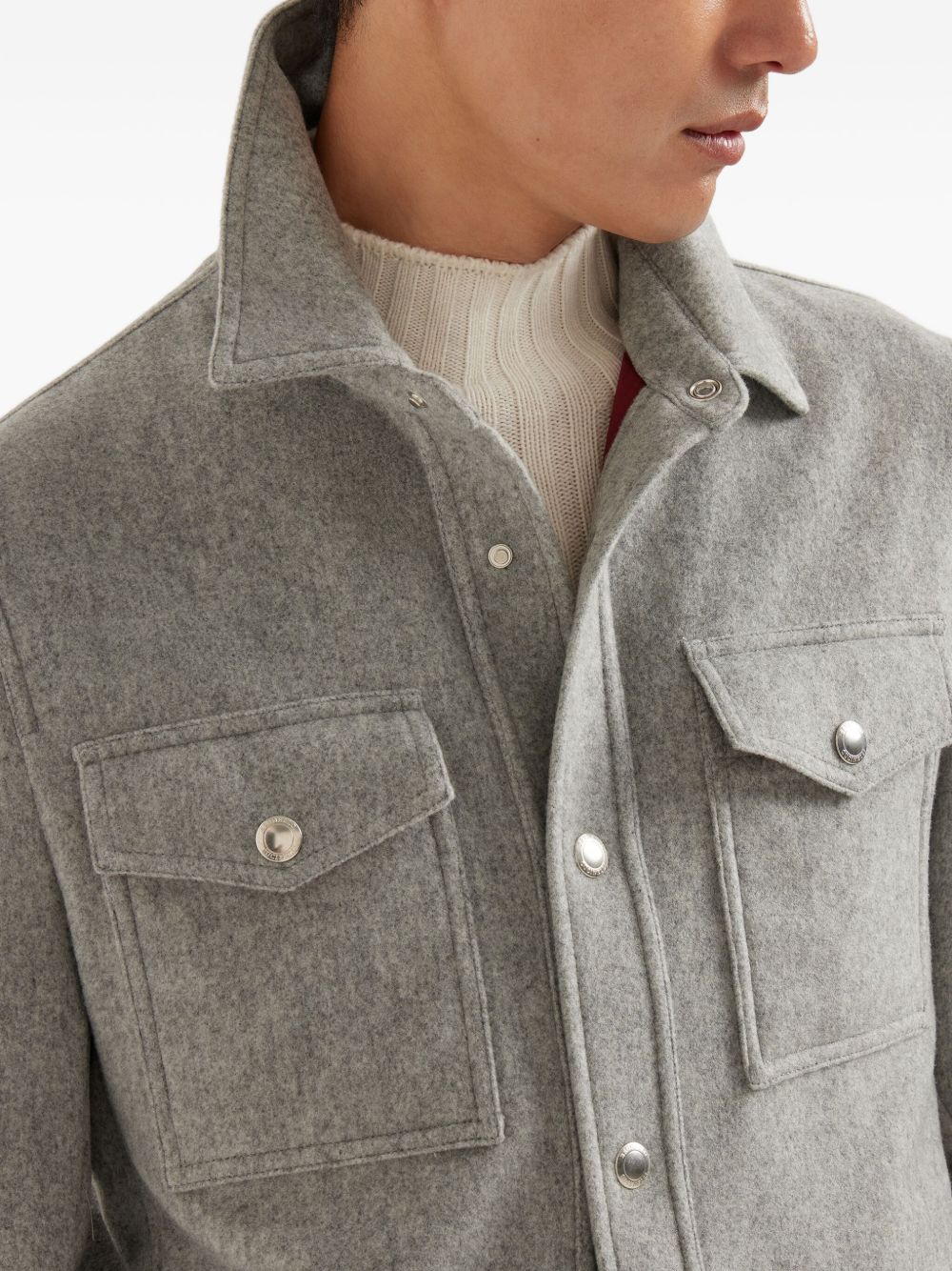 Brunello Cucinelli Shirt-style pocket jacket