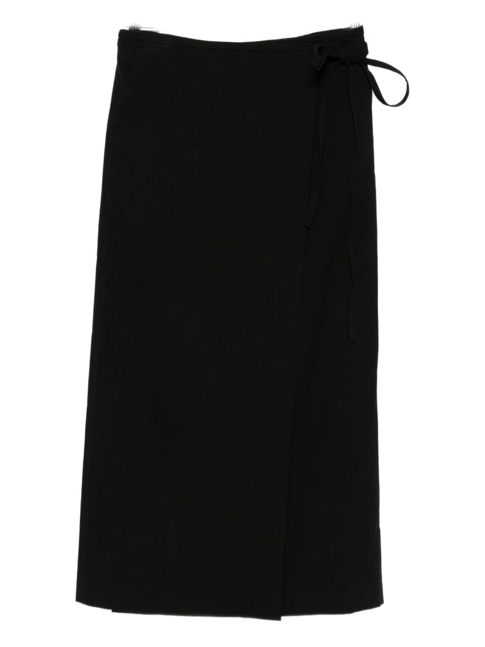Dunst A-line shape Midi wrap skirt