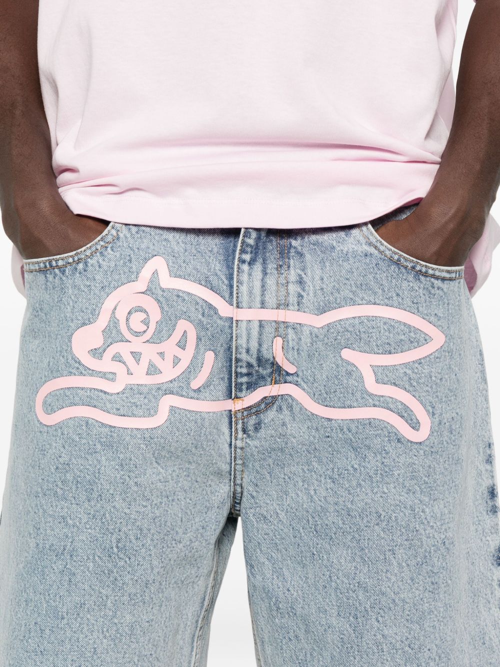 ICECREAM Shorts Clear Blue