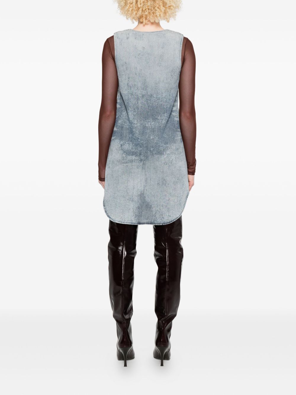 Diesel Dresses Clear Blue