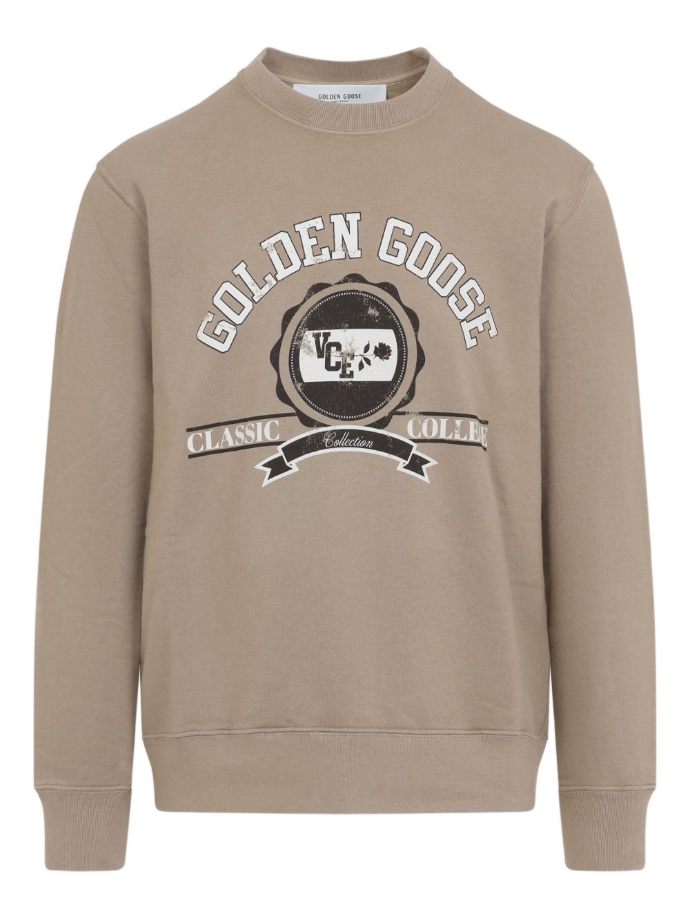 Golden Goose Logo cotton sweatshirt