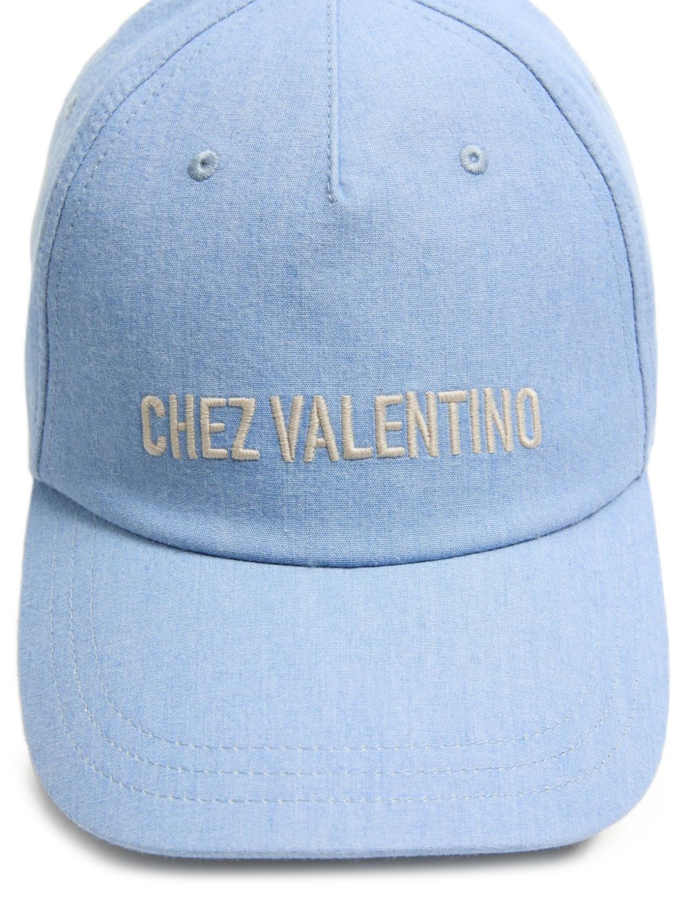 Valentino Garavani Hats Clear Blue