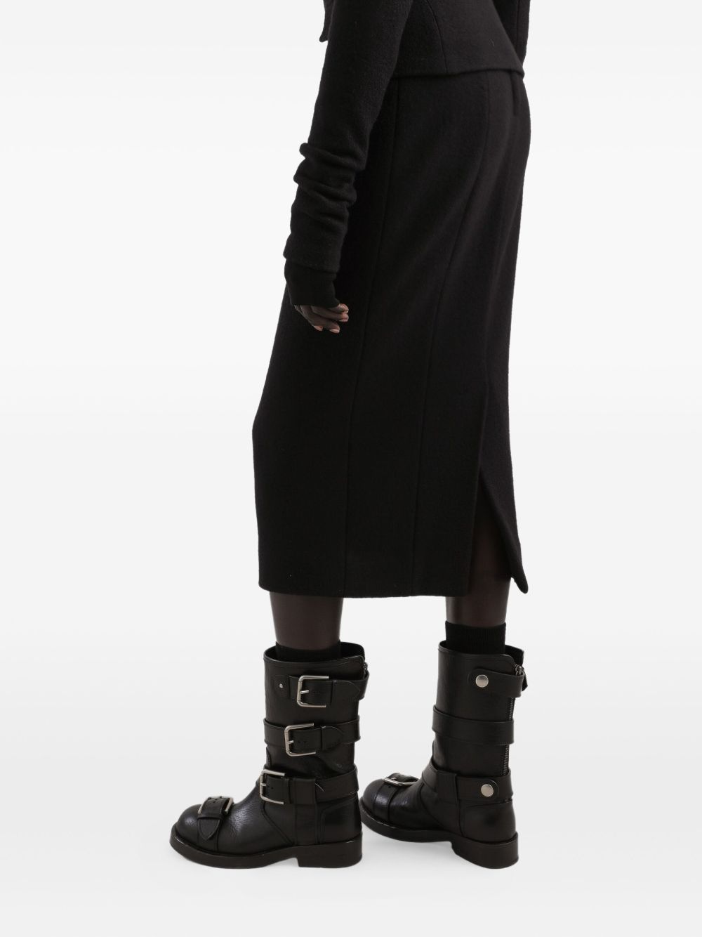 Dolce & Gabbana Wool midi skirt