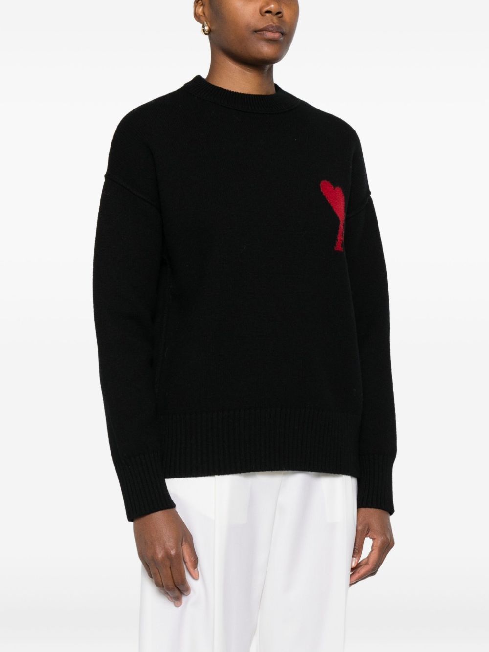 Ami Paris Sweaters Black
