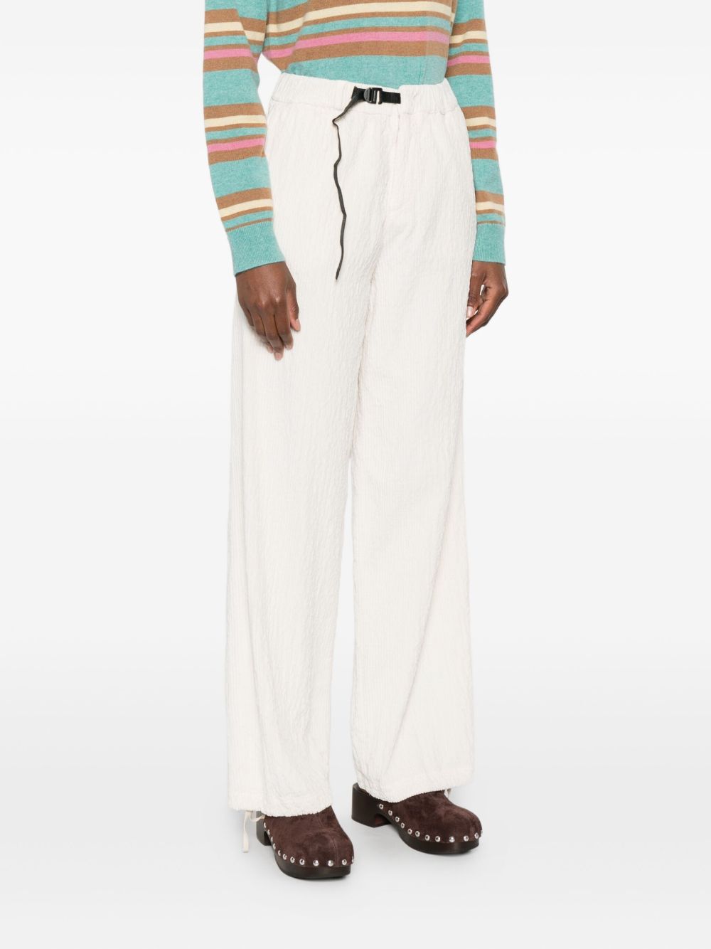 WHITE SAND Trousers White