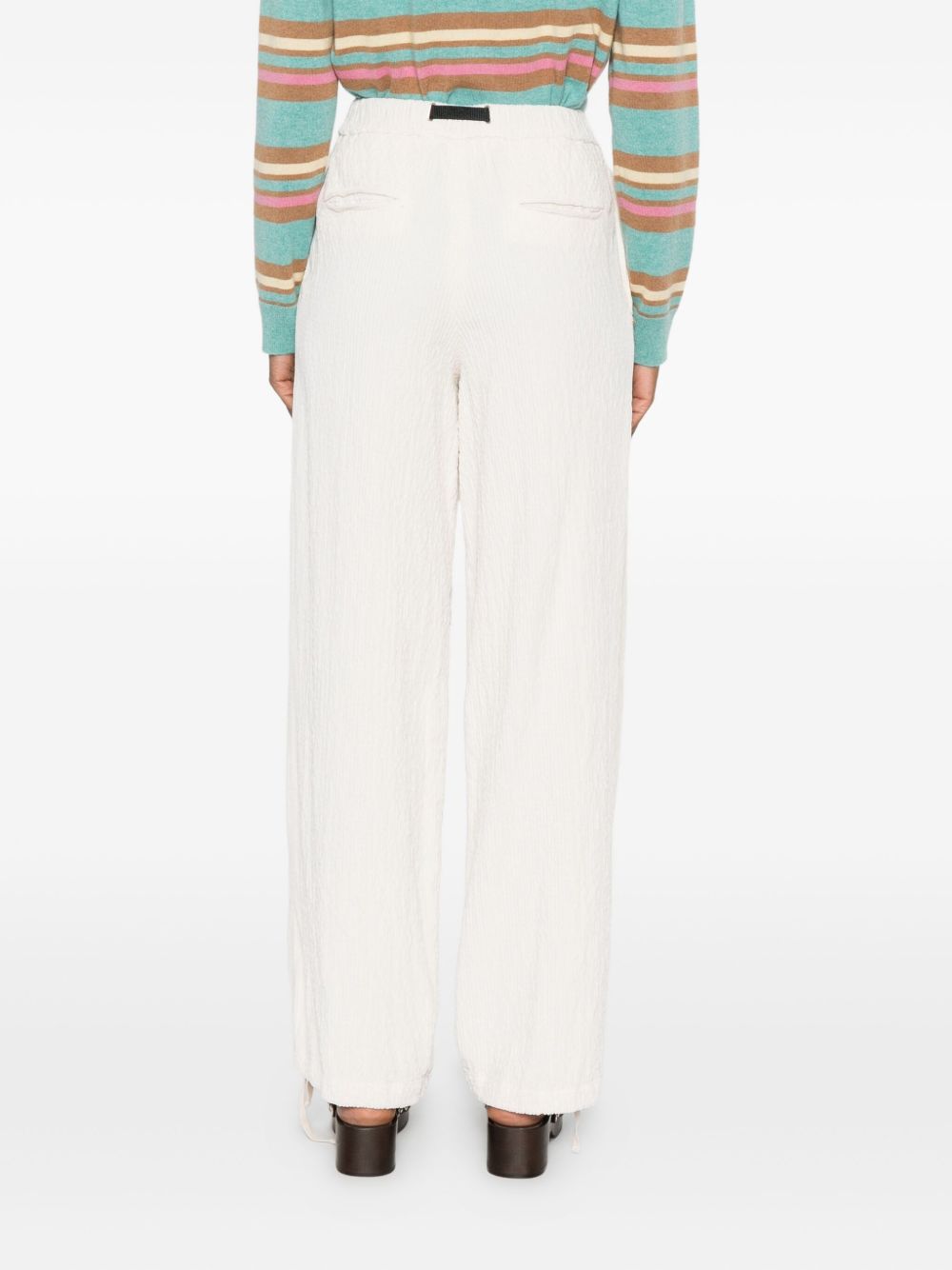 WHITE SAND Trousers White