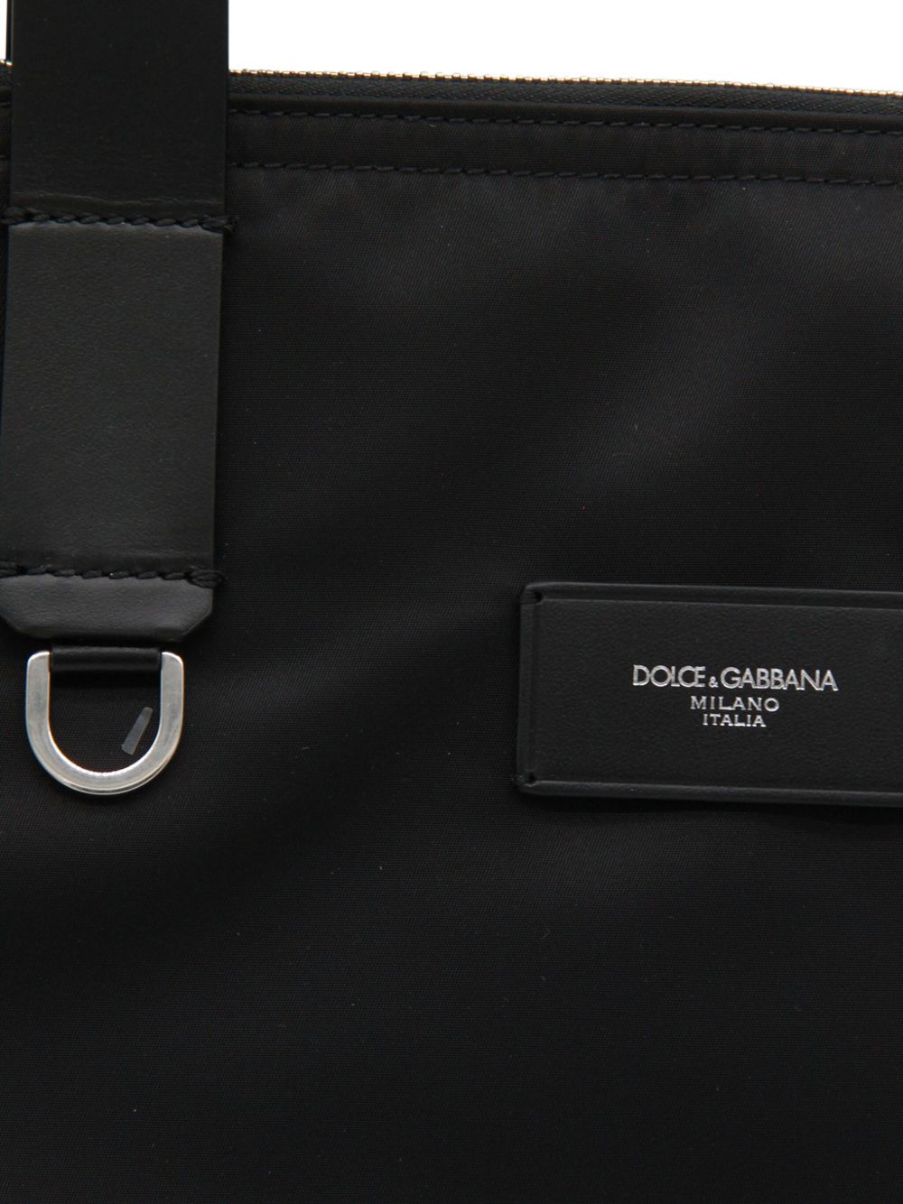 Dolce & Gabbana Adamo nylon and leather tote bag