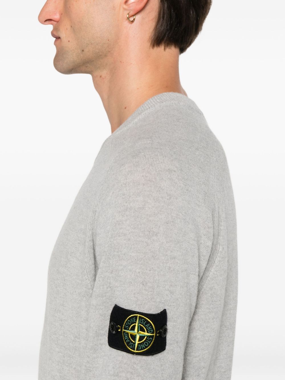 Stone Island Sweaters Light Grey