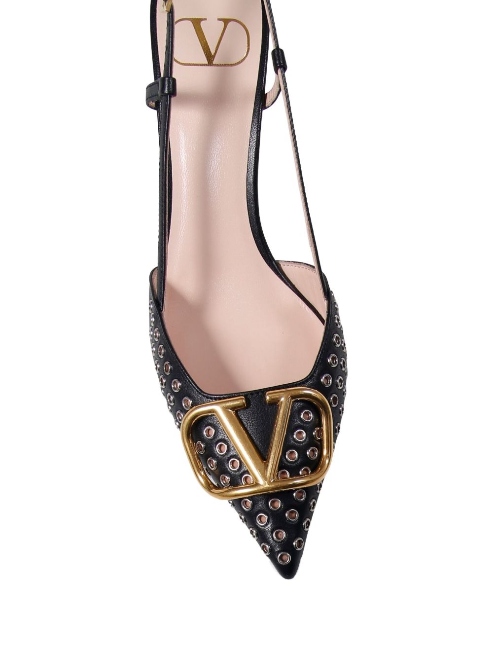 Valentino Garavani VLogo studded pumps 80mm