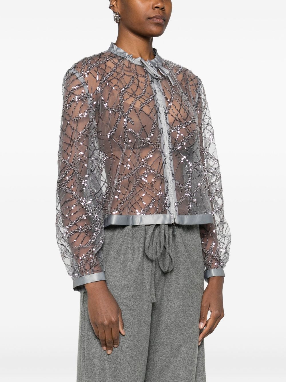 Emporio Armani Jackets Silver