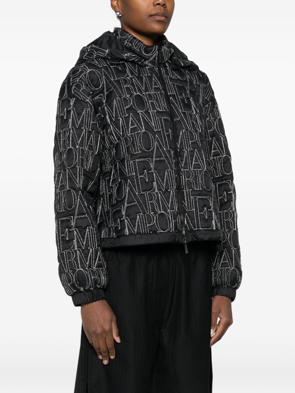 Emporio Armani Coats Black