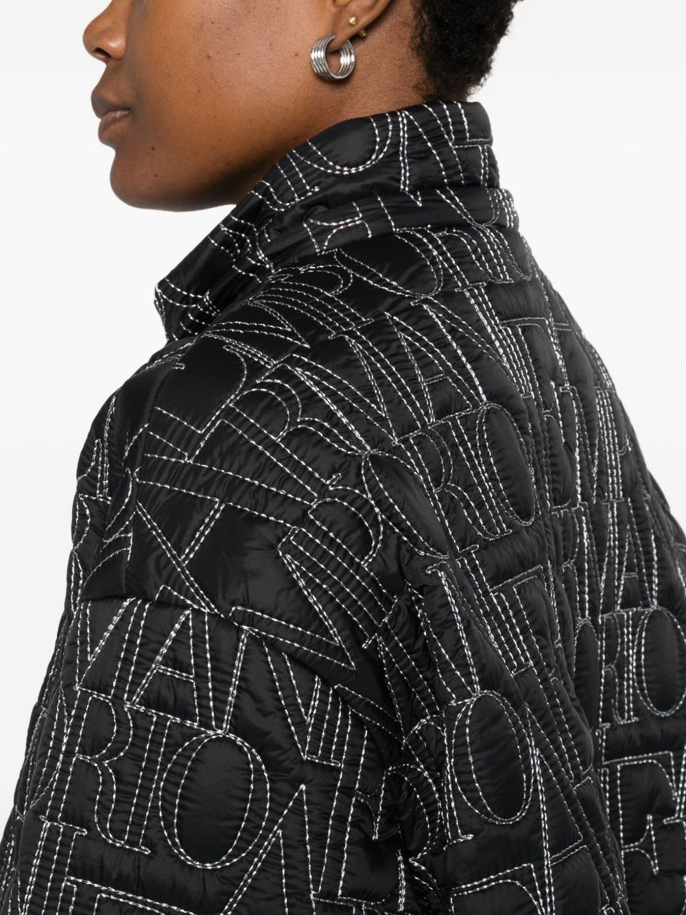 Emporio Armani Coats Black