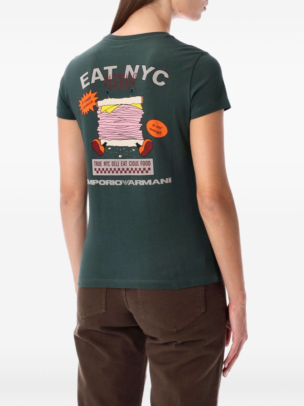 Emporio Armani T-shirts and Polos Green