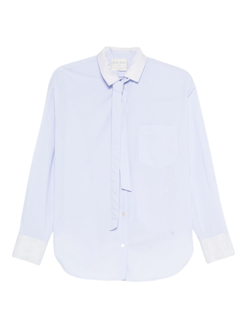 Forte Forte Shirts Clear Blue