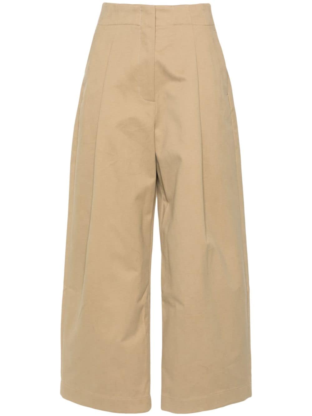 Studio Nicholson Cotton wide-leg trousers