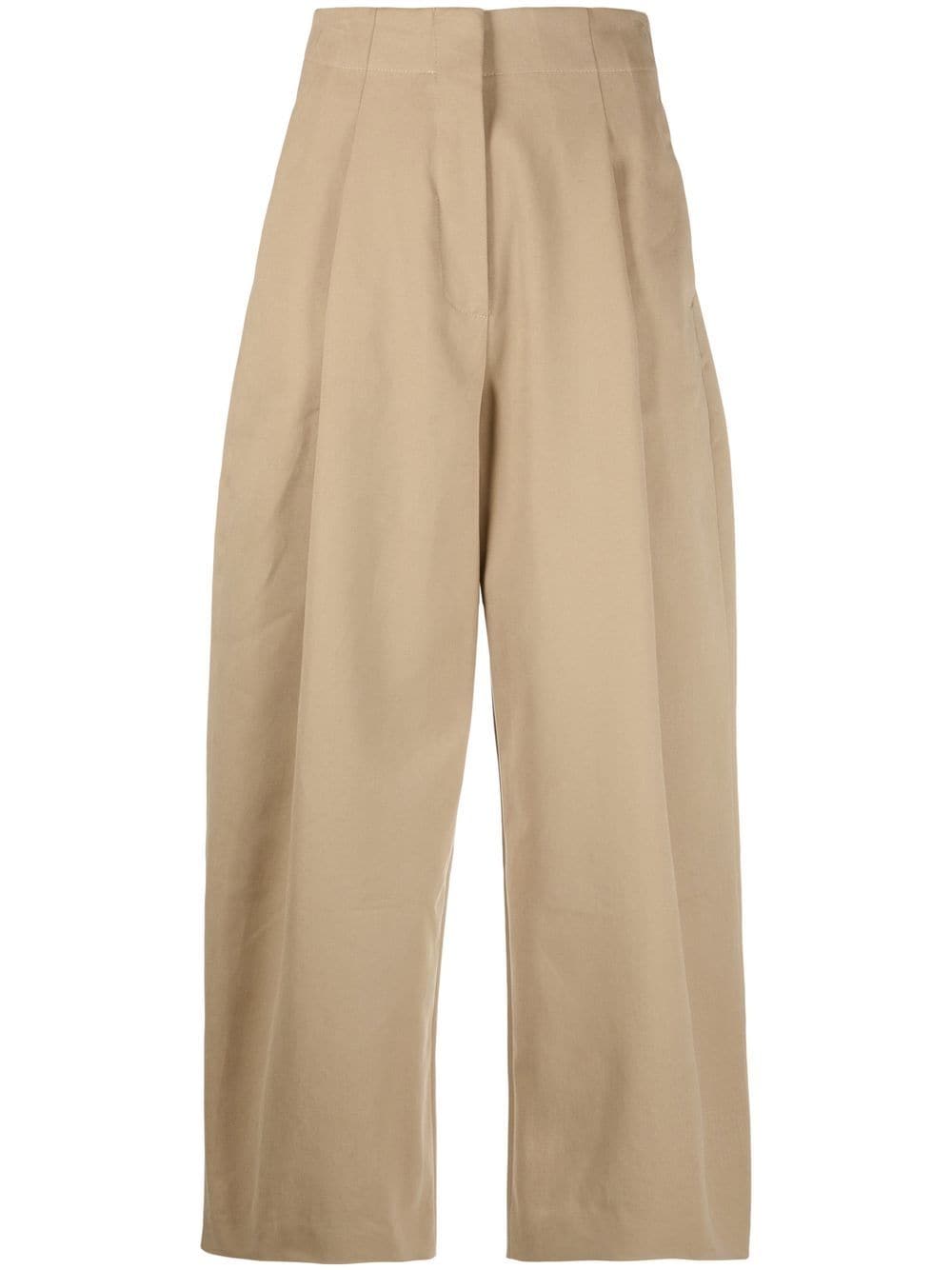 Studio Nicholson Cotton wide-leg trousers