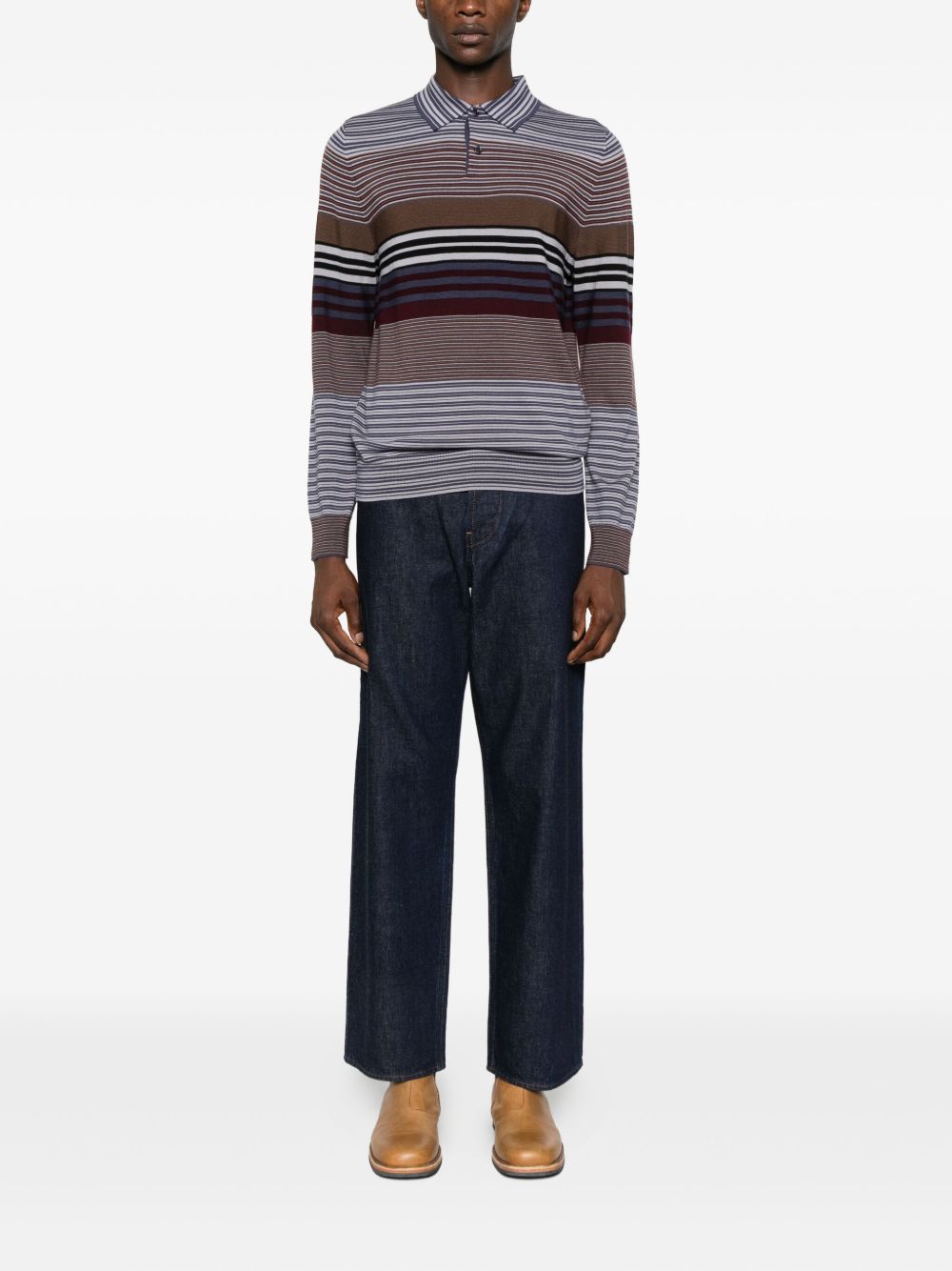 Stone Island straight-leg cotton denim jeans