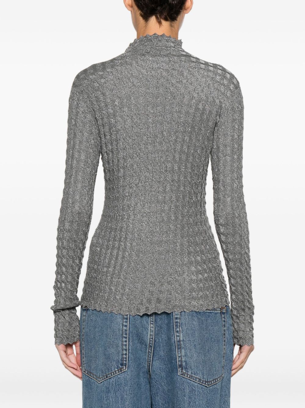 Emporio Armani Sweaters Silver