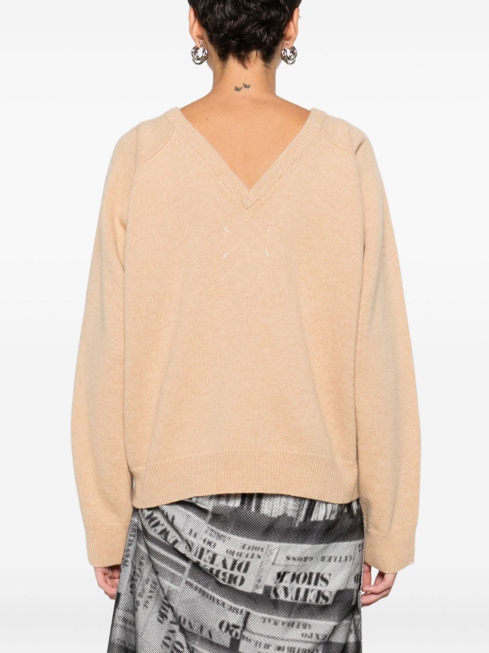 Maison Margiela Brown Sweater
