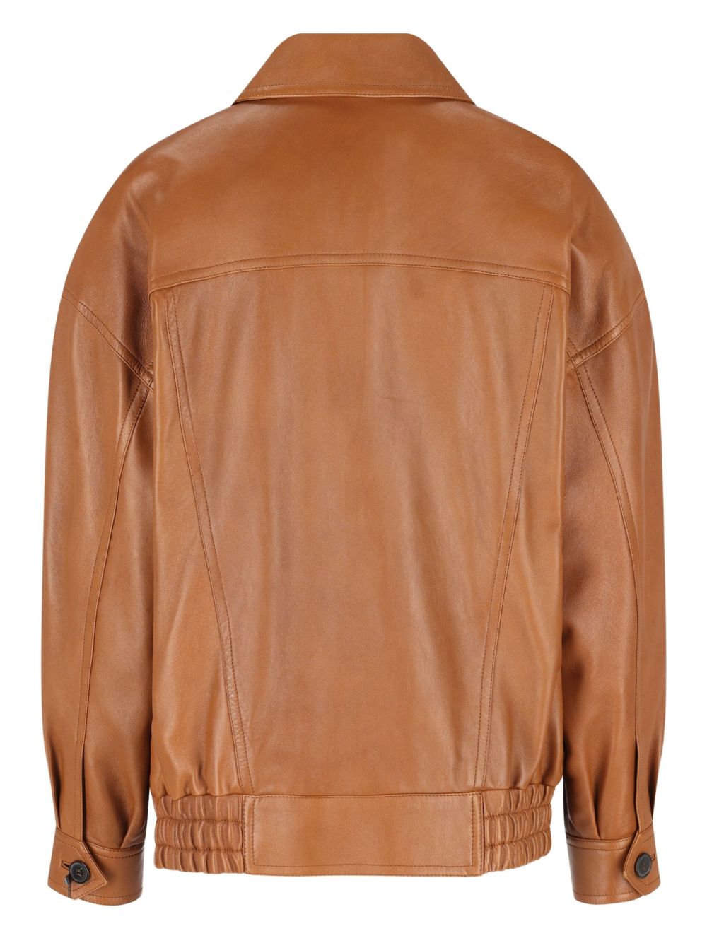 Saint Laurent  Jackets Leather Brown