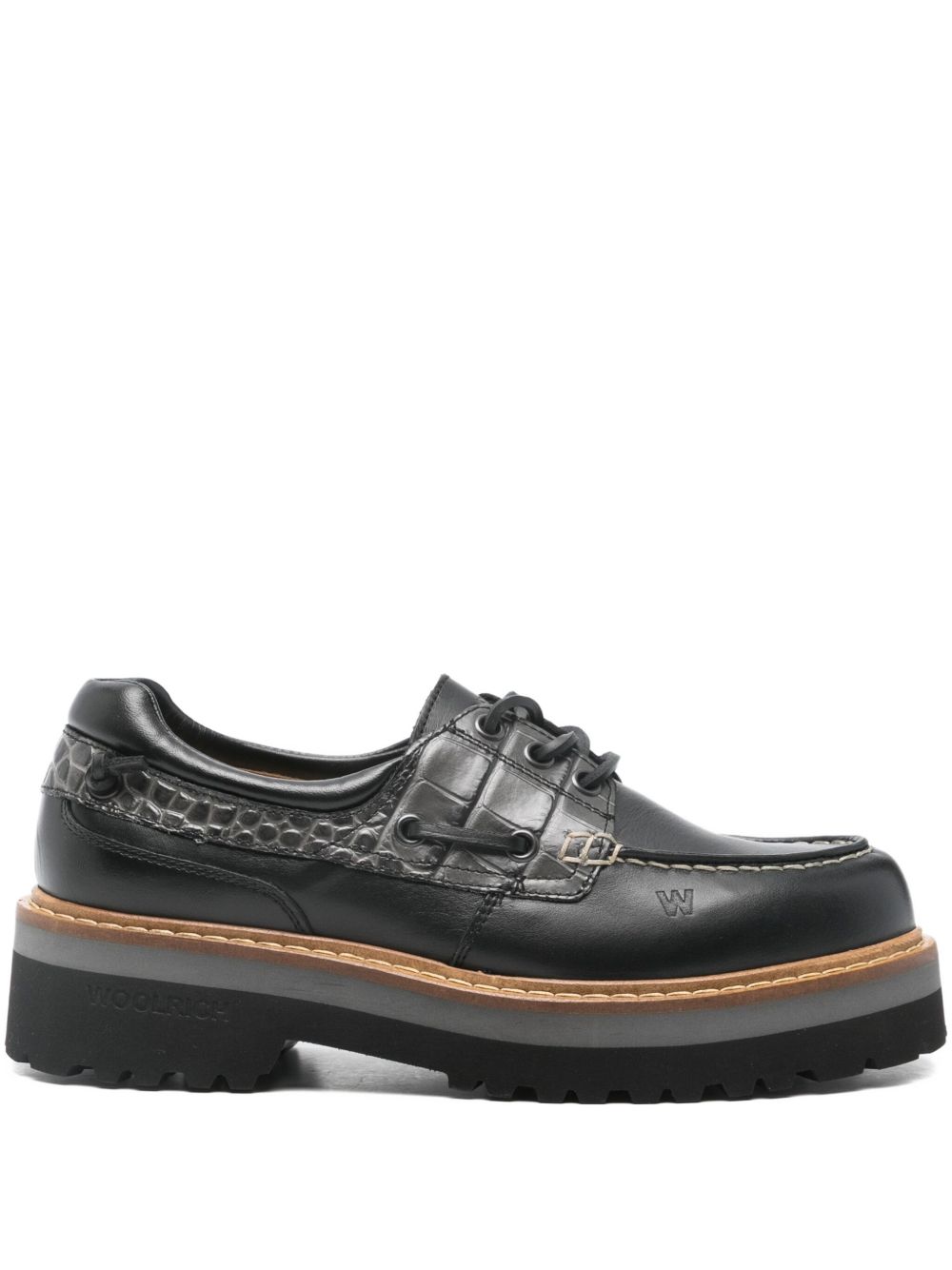 Woolrich Flat shoes Black