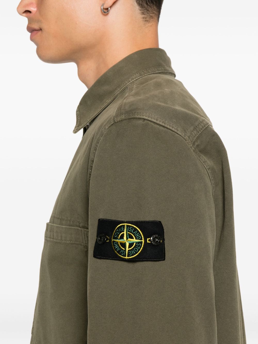 Stone Island Shirts Green