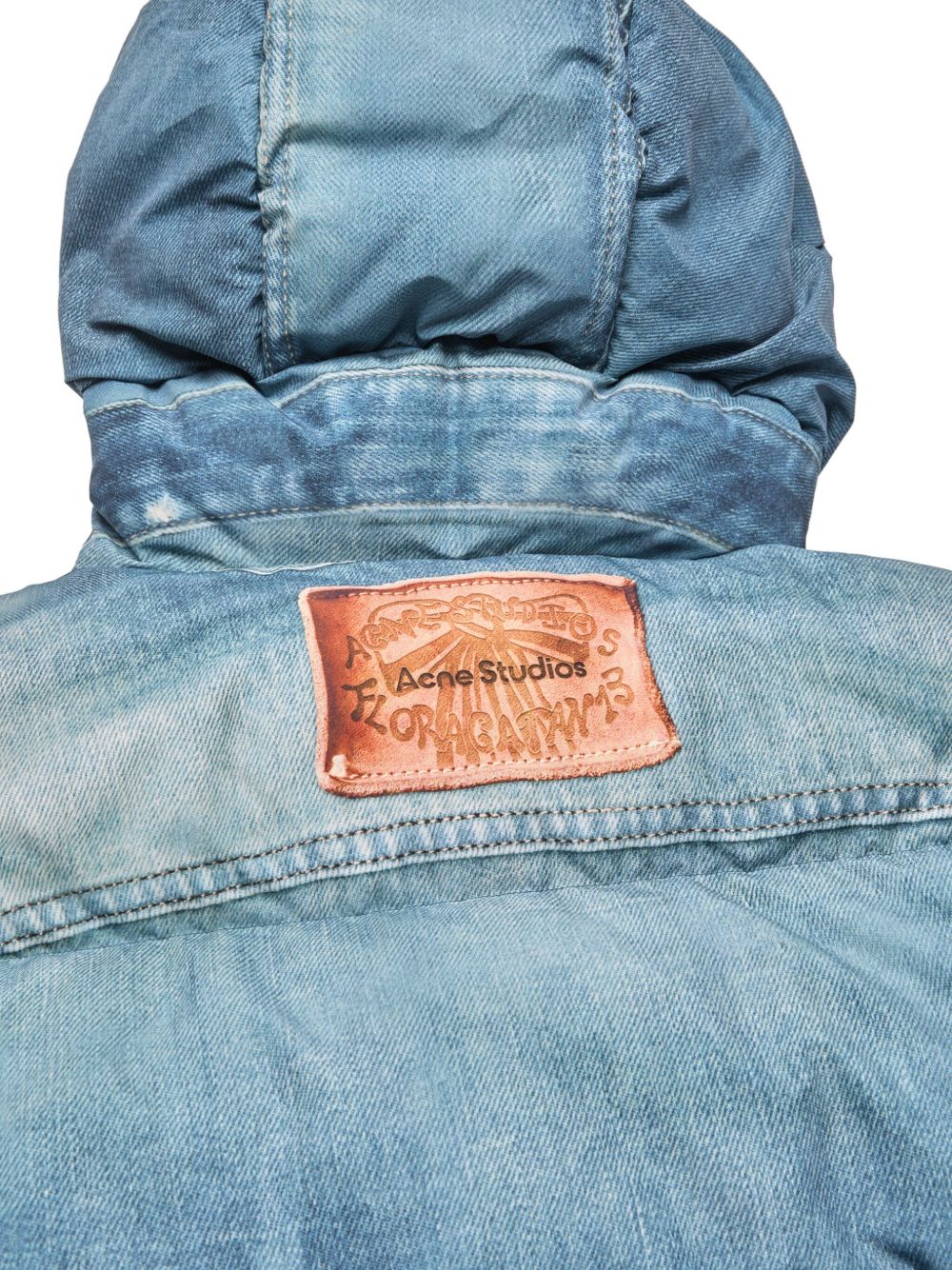 Acne Studios Coats Clear Blue